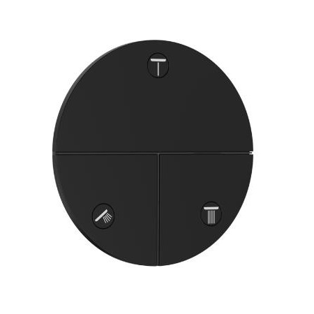 Hansgrohe ShowerSelect Comfort S, podtynkowa do 3 odbiorników Czarny Matowy - 895846_O1