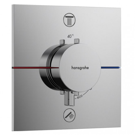 Hansgrohe ShowerSelect Comfort E Bateria term., podtynkowa Chrom - 896111_O1