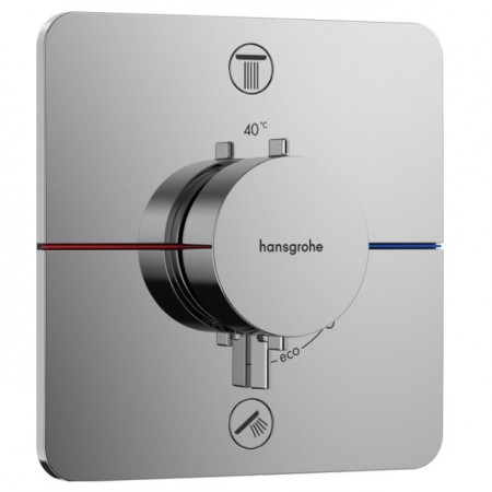 Hansgrohe ShowerSelect Comfort Q Bateria term., podtynkowa Chrom - 896126_O1