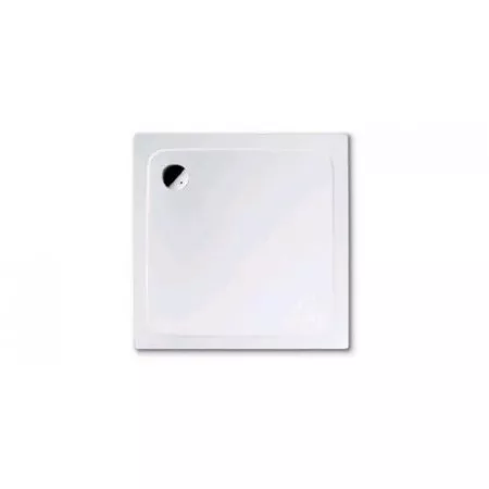 Kaldewei Superplan Classic Mod. 386-2 brodzik kwadratowy 80x80x2,5cm,nośnik,biały