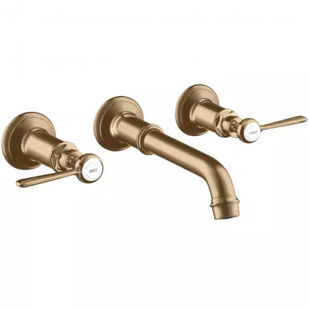 Axor Montreux Bateria umywalkowa 3-otworowa podtynkowa brąz szczotkowany - 844307_O1