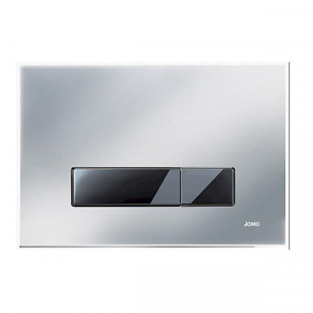 Werit Jomo Trend Przycisk uruchamiający do WC PCV chrom mat/czarny - 798823_O1