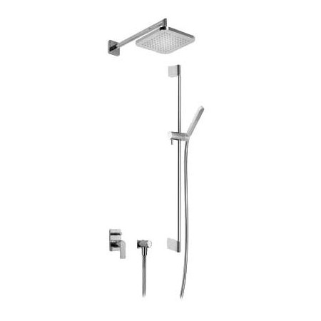 Tres Loft-Tres kompletny zestaw prysznicowy podtynkowy deszczownica 220x220 mm chrom - 449256_O1