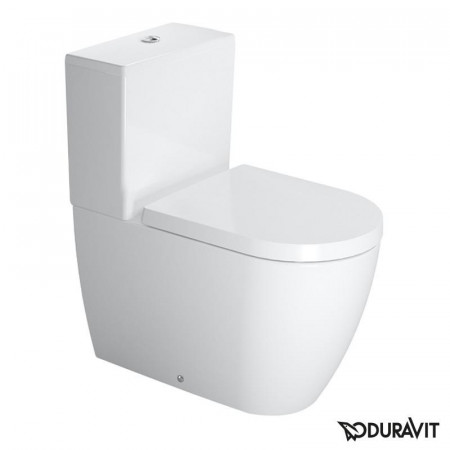Duravit ME by Starck Miska kompaktowa stojąca 37x65 cm WonderGliss biały - 599231_O1