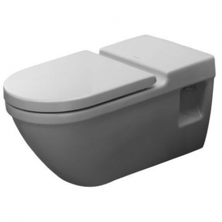 Duravit Starck 3 Miska WC wisząca Vital 36x70 biała dla niepełnosprawnych WonderGliss