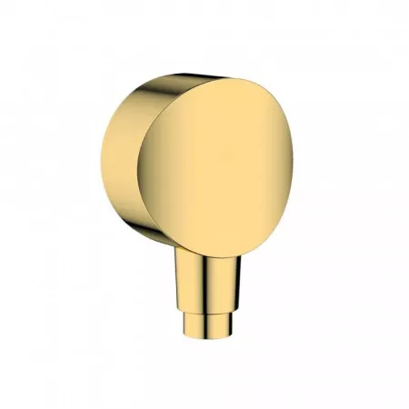 Hansgrohe FixFit Przyłącze kątowe węża S z zaworem zwrotnym złoty optyczny polerowany - 823499_O1