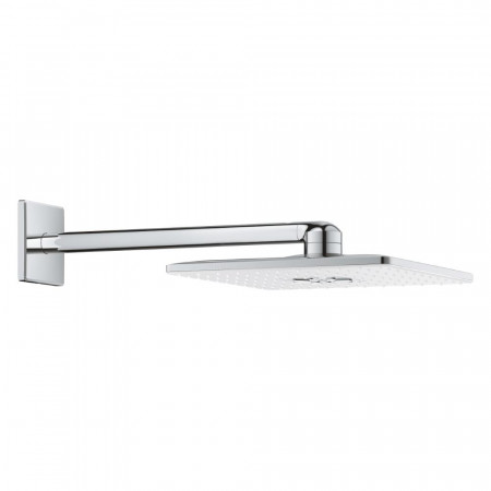 Grohe Rainshower SmartActive 310 Cube Deszczownica z ramieniem 43 cm 2 strumienie moon white - 745216_O1