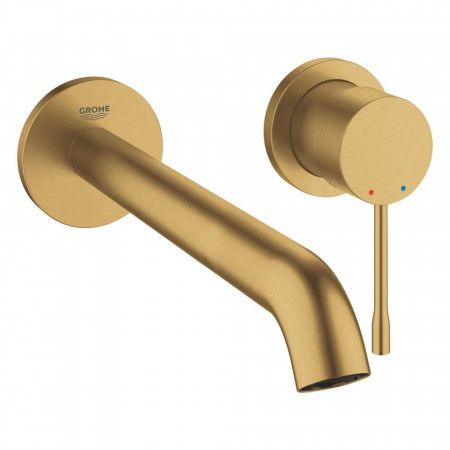 Grohe Essence 2-otworowa bateria umywalkowa rozmiar L, brushed cool sunrise - 839675_O1