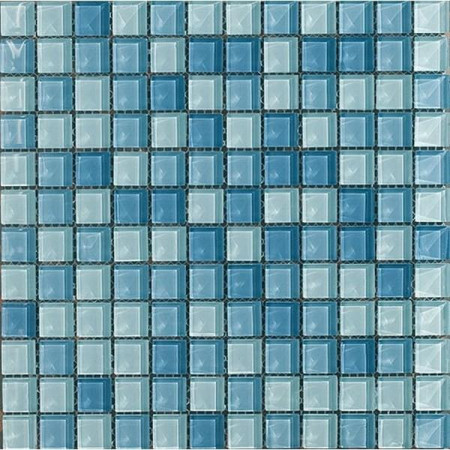 Marazzi SistemV- Crystal mosaic Mozaika 30x30 Mix Blu