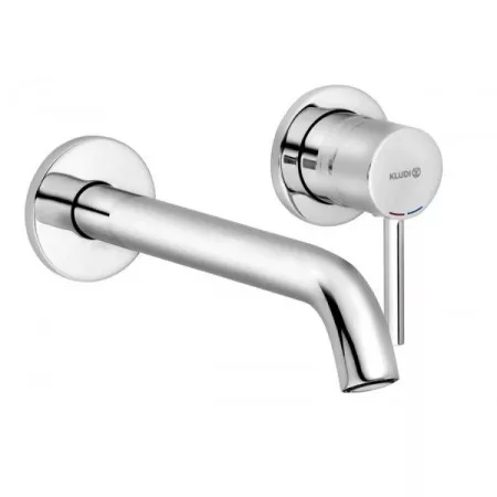 Kludi Bozz Ścienna bateria umywalkowa wylewka 23cm chrom