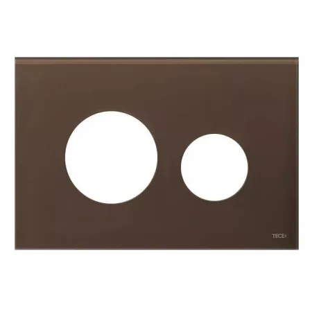 Tece Loop obudowa ze szkła kawowy brąz