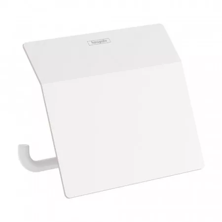 Hansgrohe AddStoris Uchwyt na papier toaletowy z osłoną biały matowy - 828779_O1