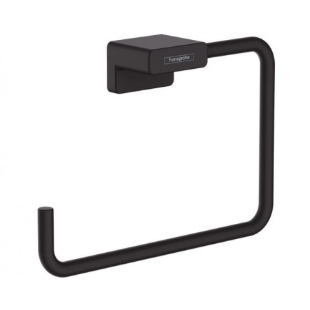 Hansgrohe AddStoris Wieszak na ręcznik typu Ring czarny matowy - 828784_O1