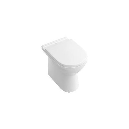 Villeroy & Boch O.Novo miska WC stojąca lejowa, 360 x 560 mm, Weiss Alpin Ceramicplus