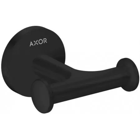 Axor Universal Circular Podwójny wieszak na ręcznik czarny matowy - 896653_O1