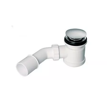 Mcalpine Syfon brodzikowy klik-klak chrom