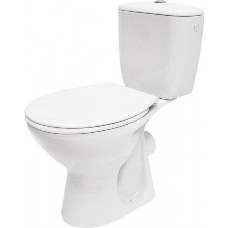 Cersanit President kompletny kompakt WC, miska + zbiornik 3/6 l + deska dur antyb