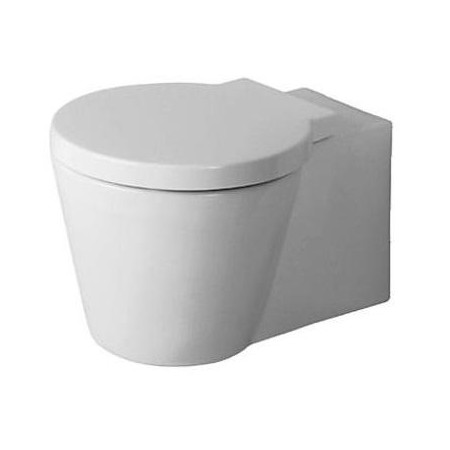 Duravit Starck 1 Miska WC wisząca 57,5x41 biała WonderGliss