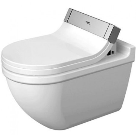 Duravit Strack 3 Miska lejowa WC wisząca do SensoWash biała WonderGliss