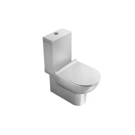 Catalano Zero zbiornik spłuczka ceramiczna z pokrywą Biała