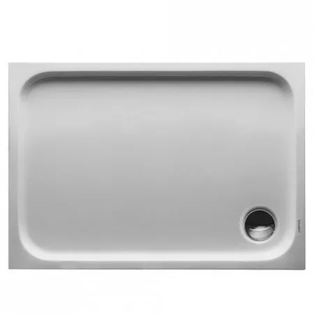 Duravit D-Code Brodzik prostokątny 120x70 cm biały Antislip