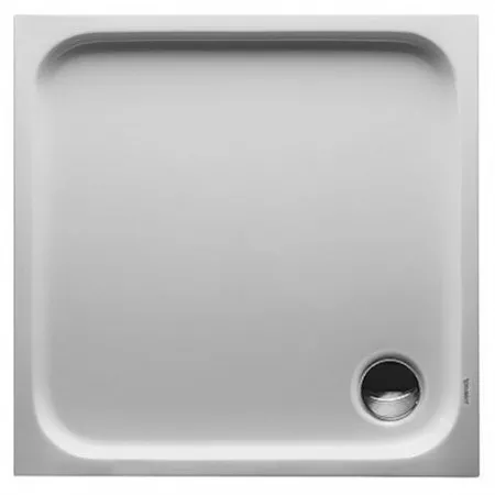 Duravit D-Code Brodzik kwadratowy biały