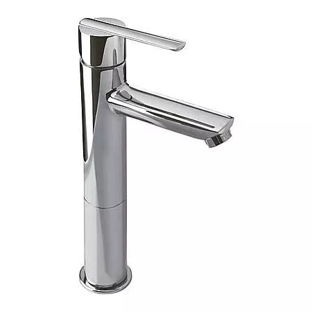 Tres Lex-Alp bateria umywalkowa L stojąca wysoka L chrom