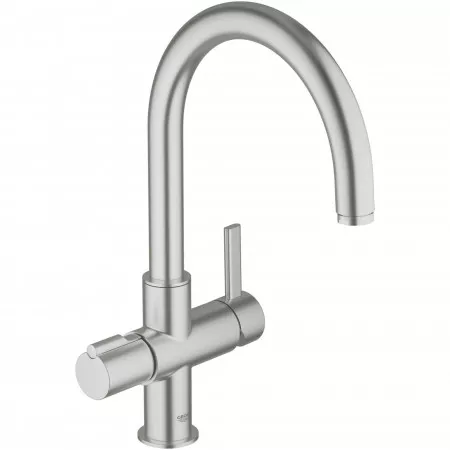Grohe Red bateria kuchenna zlewozmywakowa do bojlera i filtra steel