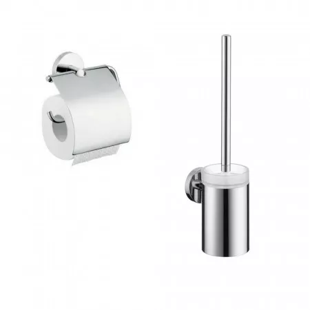Hansgrohe Logis Zestaw akcesoriów łazienkowych (40523000 +40522000) chrom