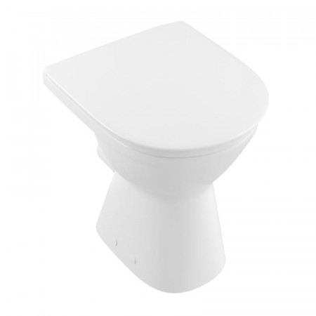 Villeroy & Boch O.novo miska WC stojąca lejowa vita 360 x 480 mm Weiss Alpin AntiBac - 579852_O1