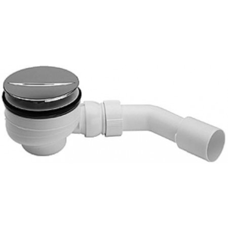 Duravit D-Code syfon chrom