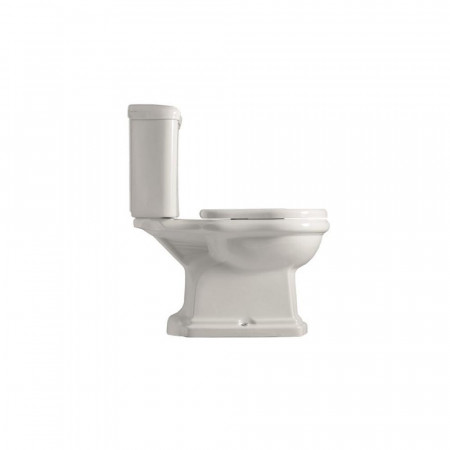 Kerasan Retro kompletny kompakt WC, miska odpływ poziom + zbiornik + deska (101301 +108101 +750990 +109001)