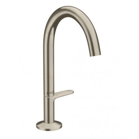 Axor One Bateria umywalkowa Select 170 z korkiem Push-Open chrom Nikiel szczotkowany - 896730_O1