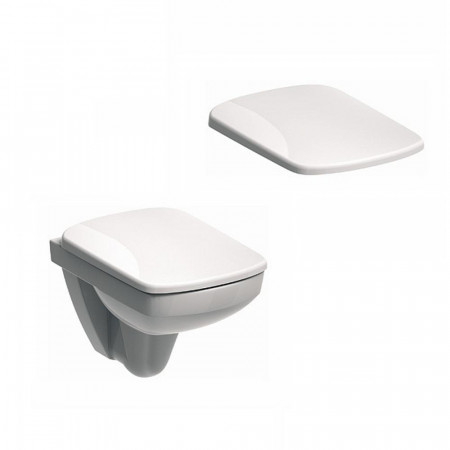 Koło Nova Pro zestaw miska WC wisząca biała z deską wolnoopadającą (M33104000+M30116000)