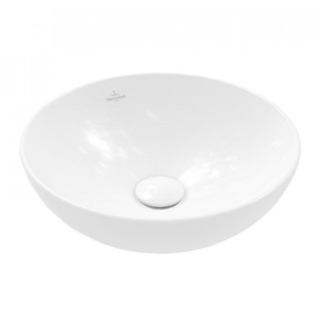 Villeroy & Boch Loop & Friends umywalka stojąca na blacie śr. 38 cm, Weiss Alpin CeramicPlus - 828190_O1