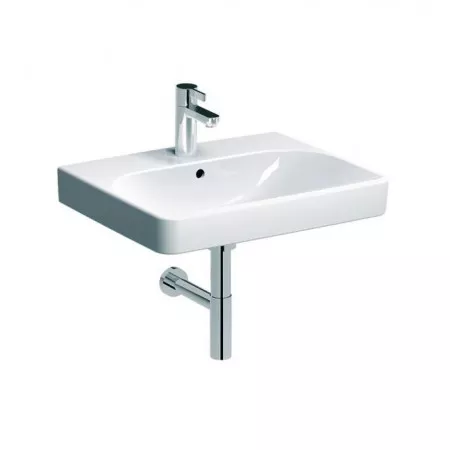 Geberit Smyle Square umywalka meblowa 60cm z otworem z przelewem - 880827_O1
