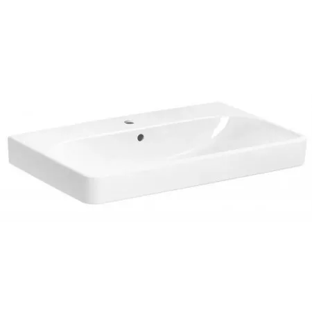 Geberit Smyle Square Umywalka 75x48 cm z przelewem - 880834_O1