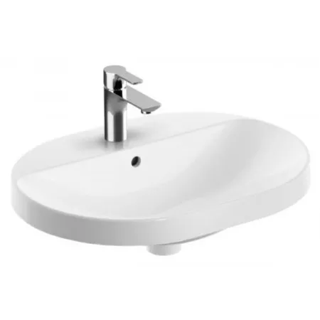 Geberit VariForm umywalka wpuszczana w blat 60x45 z otworem na baterię - 880917_O1