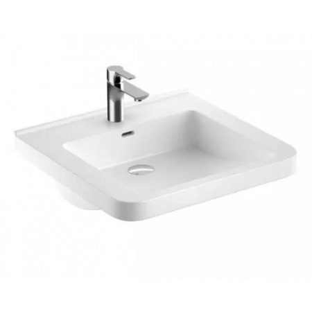 Geberit Selnova Comfort Square umywalka dla osób niepełnosprawnych 55x52,5 z otworem, z przelewem - 880950_O1