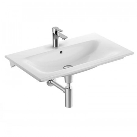 Koło Nova Pro Premium Umywalka meblowa prostokątna z niskim rantem 80x48 cm biały - 823443_O1