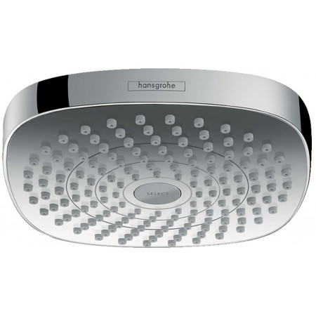 Hansgrohe deszczownica prysznicowa Croma Select E 180 2jet, EcoSmart 9 l/min, DN15