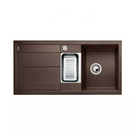 Blanco zlewozmywak Silgranit METRA 6 S kawowy z korkiem automatycznym - 684245_O1