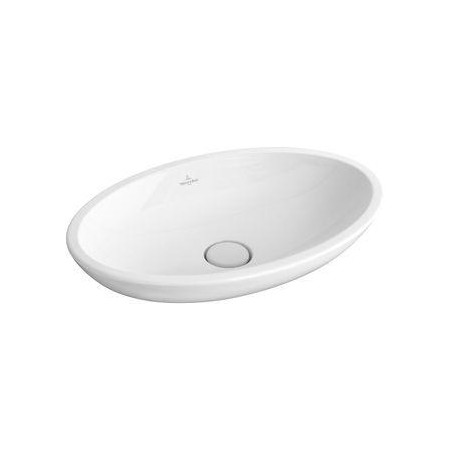 Villeroy & Boch Loop & Friends umywalka stojaca na blacie, 585 x 380 mm, Pergamon Ceramicplus - 357243_O1