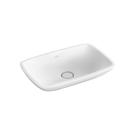 Villeroy & Boch Loop & Friends umywalka stojaca na blacie, 585 x 380 mm, Star White Ceramicplus - 357252_O1