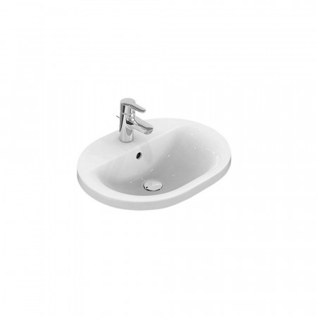 Ideal Standard Connect umywalka nablatowa owalna 55cm biała