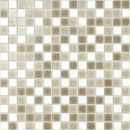 Marazzi SistemV- Glass mosaic Mozaika 32.7x32.7 Avorio Mix Carta