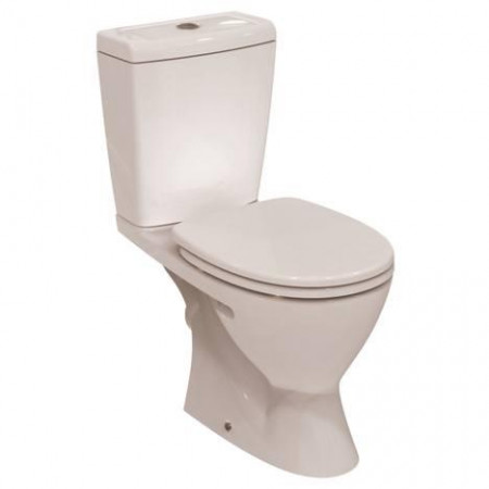 Ideal Standard Eurovit Plus miska WC kompaktowa odpływ poziomy biały