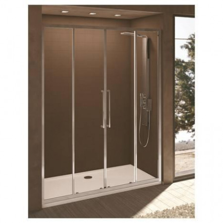Ideal Standard Kubo drzwi prysznicowe podwójne przesuwne 160 cm srebrny