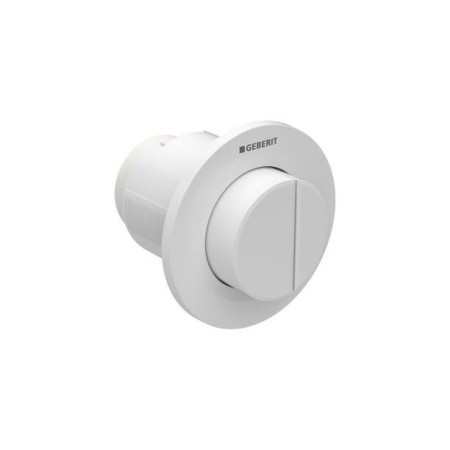 Geberit HyTouch pneumatyczny przycisk uruchamiający WC Typ 01, ręczny, podtynkowy, dwudzielny, biały