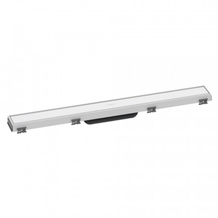 Hansgrohe RainDrain Match Element zewnętrzny odpływu ze stelażem o regulowanej wysokości 70 cm biały mat - 828884_O1